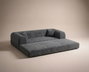 Atelier Del Sofa Legom Eco - Sofá-Cama de 3 Plazas Antracita
